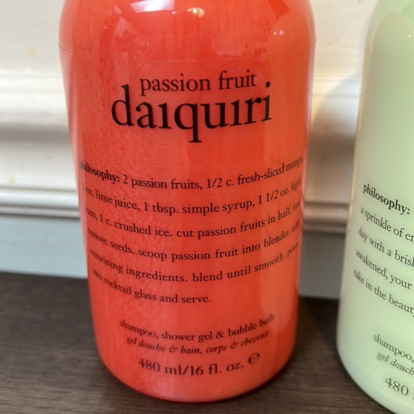 New! Set of Two Philosophy Shampoo, Shower Gel, and Bubble Bath - Picture 2 of 5